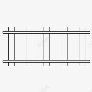铁轨铁路运输图标图标