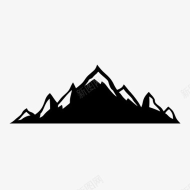 山景峰图标图标