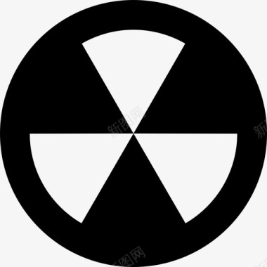 核危险核标志图标图标
