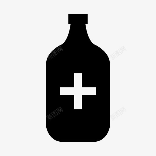 药瓶药药房图标svg_新图网 https://ixintu.com 维生素 药 药房 药瓶