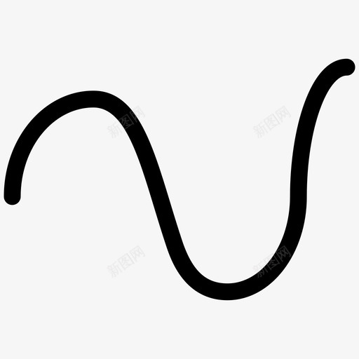 曲线图轮廓图图标svg_新图网 https://ixintu.com 曲线图 轮廓图