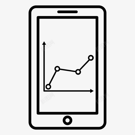 智能手机分析商业报告图标svg_新图网 https://ixintu.com 商业报告 智能手机分析