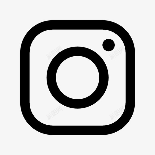 摄像头instagram用户界面图标svg_新图网 https://ixintu.com instagram 摄像头 用户界面