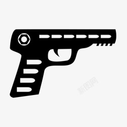 近距离射击声枪枪声射击图标高清图片