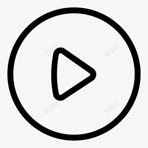 播放继续音乐图标svg_新图网 https://ixintu.com 播放 暂停 滴状图标集 继续 音乐