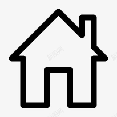 家房子房租图标图标