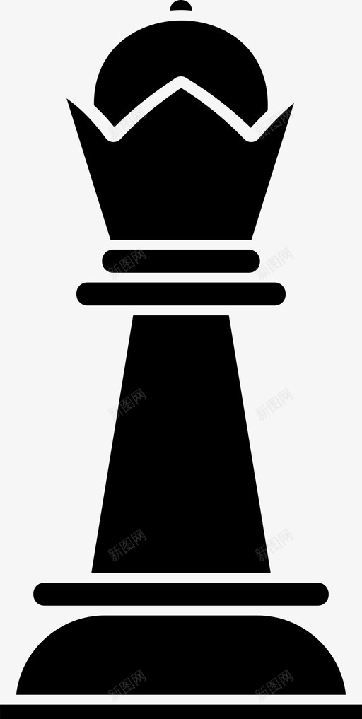 国际象棋皇后国际象棋运动图标svg_新图网 https://ixintu.com 国际象棋 国际象棋运动 皇后