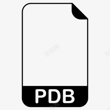pdb文件文件扩展名文件格式图标图标