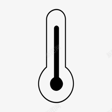 温度计物品温度图标图标