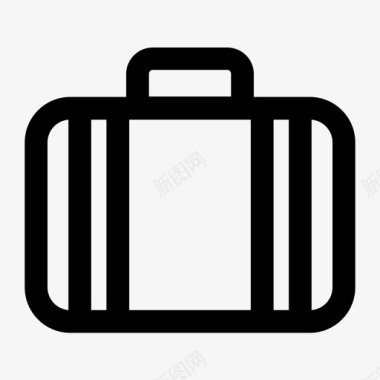 手提箱办公包图标图标