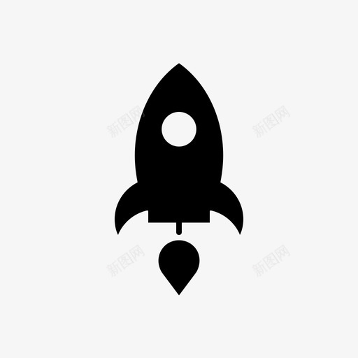 火箭商业公司图标svg_新图网 https://ixintu.com 公司 利润 商业 战略 火箭 金钱