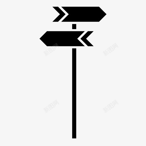 方向箭头方向标志位置图标svg_新图网 https://ixintu.com 位置 埃及 方向标志 方向箭头 标杆 街道标志 路标