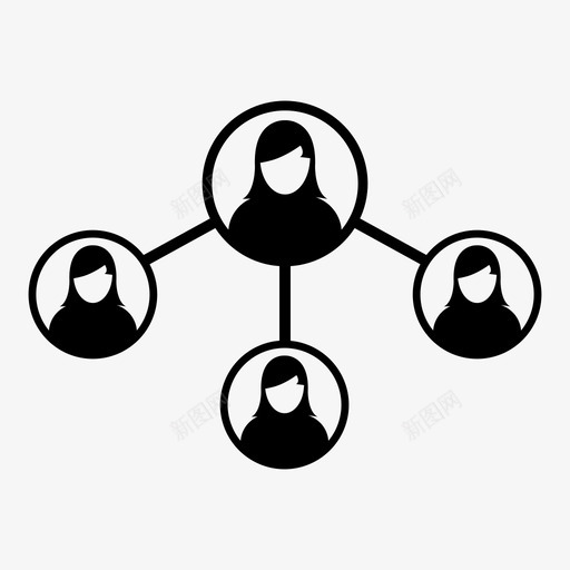 共享连接群组图标svg_新图网 https://ixintu.com 人物 共享 社交媒体 网络 网络图标商务人士连接向量31 群组 连接