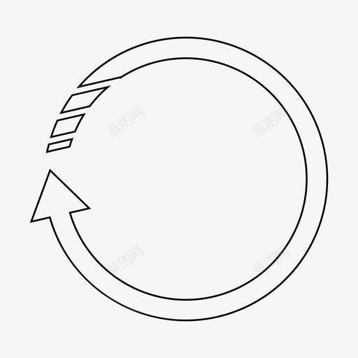 加载缓冲缓慢图标svg_新图网 https://ixintu.com 上传 加载 等待 缓冲 缓慢