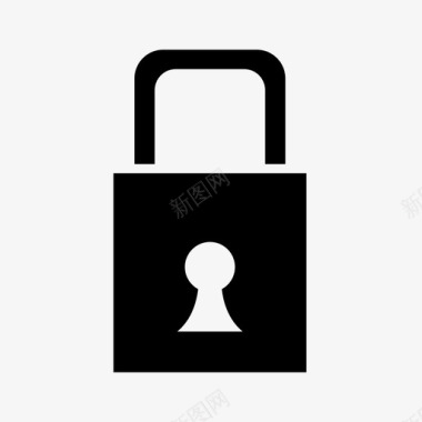 挂锁密码私人图标图标