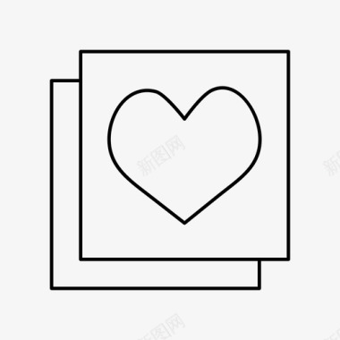 心脏按钮爱情图标图标