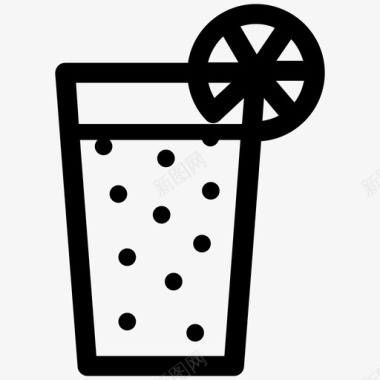 冰沙鸡尾酒饮料图标图标