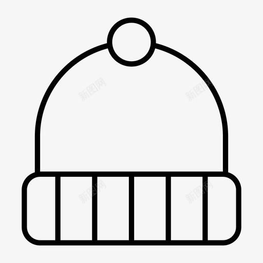 小熊帽子温暖的帽子图标svg_新图网 https://ixintu.com 小熊 帽子 温暖的帽子