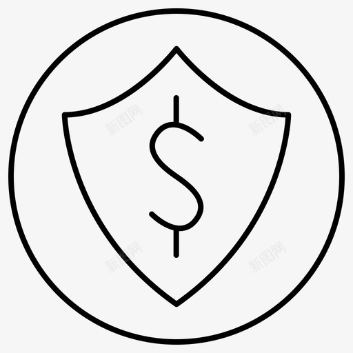 安全资金安全金融图标svg_新图网 https://ixintu.com 安全 安全资金 金融