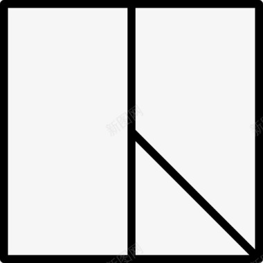方形镂空图案图标图标