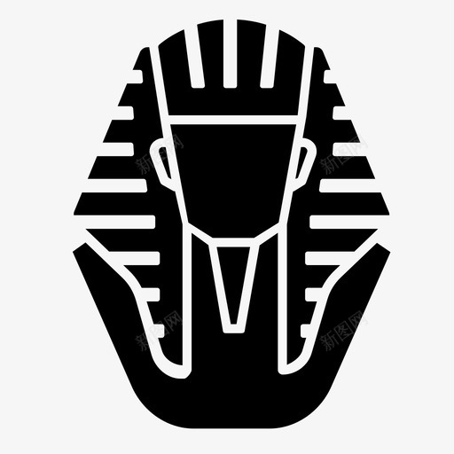 法老埃及埃及人图标svg_新图网 https://ixintu.com 国王 埃及 埃及人 法老 金字塔
