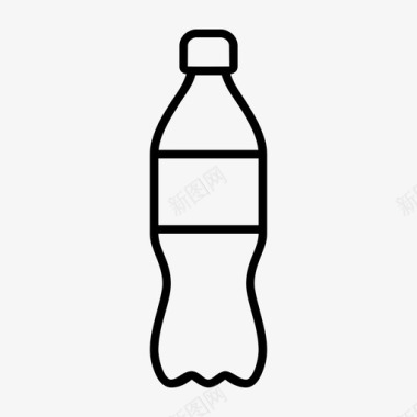 瓶子饮料玻璃瓶图标图标