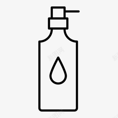 洗发水商务乳液图标图标