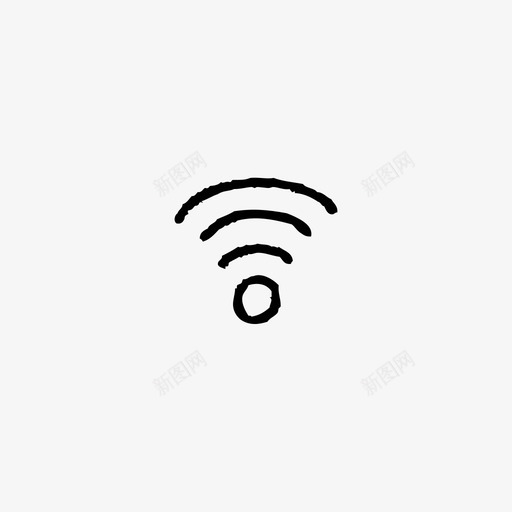 wifi符号计算符号手绘计算机图标svg_新图网 https://ixintu.com wifi符号 手绘wifi符号 手绘互联网符号 手绘计算机 手绘连接 手绘选择 计算符号
