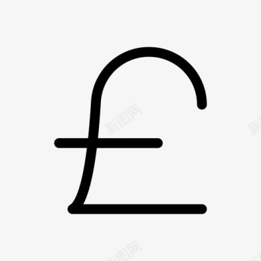 英镑英国货币图标图标