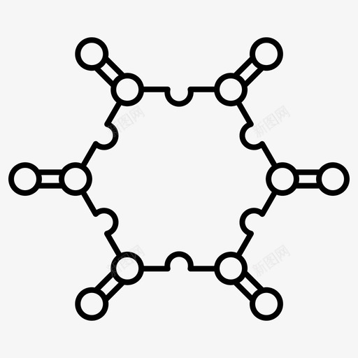 腺细菌感染图标svg_新图网 https://ixintu.com 感染 病毒 细菌 腺 药物