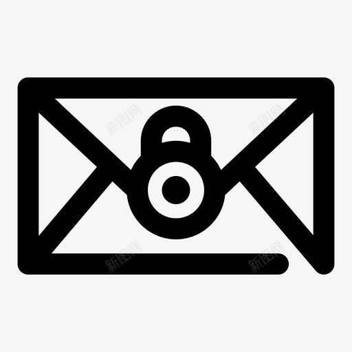秘密电子邮件收件箱信件图标svg_新图网 https://ixintu.com 信件 安全性 收件箱 秘密电子邮件 邮件 锁定电子邮件