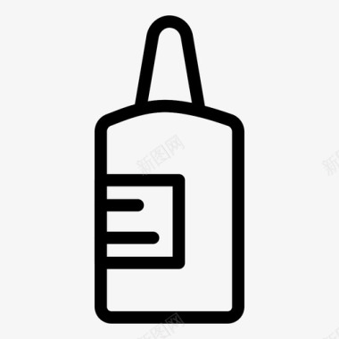 瓶子商业化妆品图标图标
