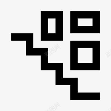 楼梯照片图标图标