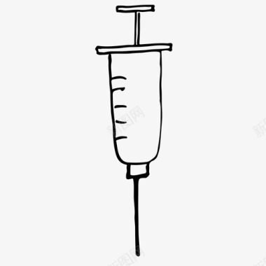 注射器医生医院图标图标