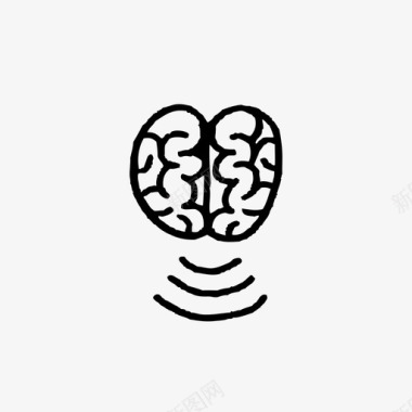 人脑人工智能智能大脑图标图标