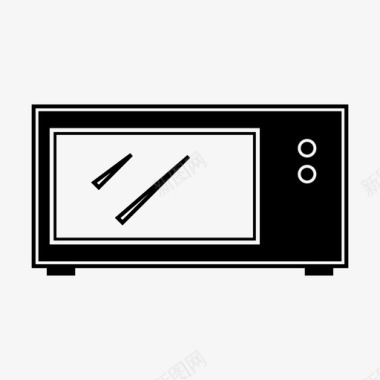 微波炉烹饪厨房图标图标