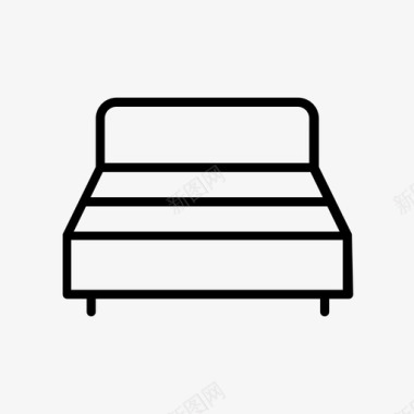 床装饰家具图标图标