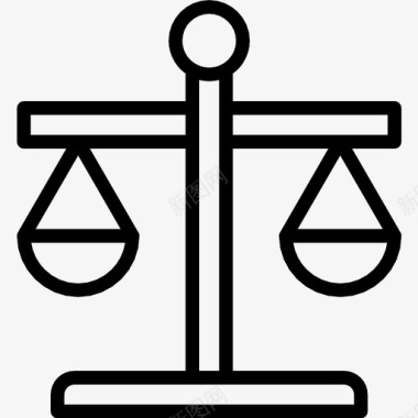 尺度正义平衡平等图标图标