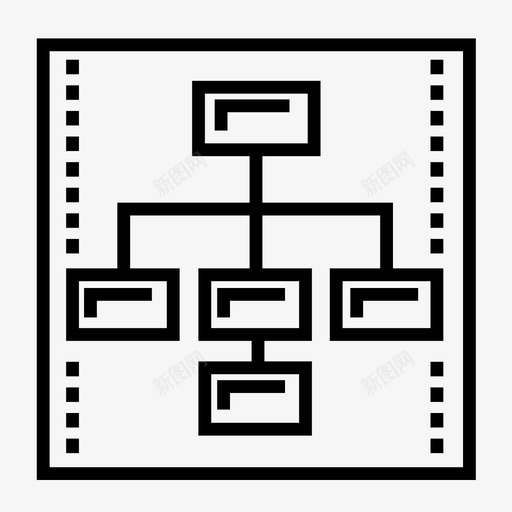 流程图图表计划图标svg_新图网 https://ixintu.com 图表 流程图 计划 项目管理