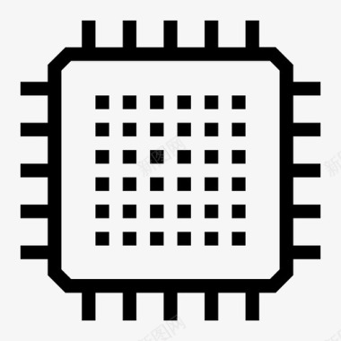 cpu电路计算机图标图标