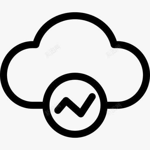 数据分析云机器学习图标svg_新图网 https://ixintu.com 云 云概要 数据分析 机器学习 统计