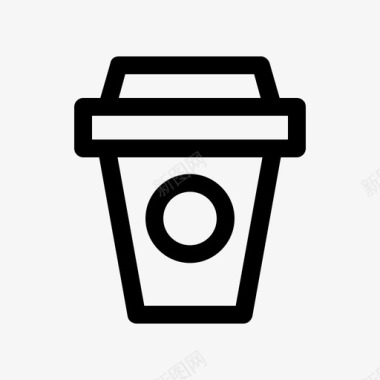咖啡杯子星巴克图标图标