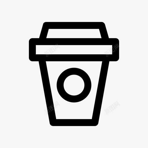 咖啡杯子星巴克图标svg_新图网 https://ixintu.com iconbasic 咖啡 星巴克 杯子 茶