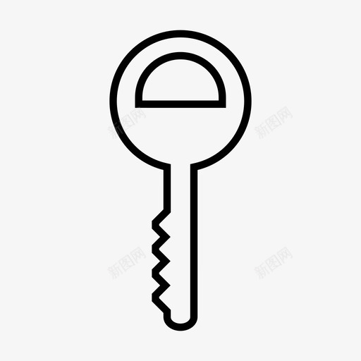 钥匙访问黑客图标svg_新图网 https://ixintu.com 访问 钥匙 黑客