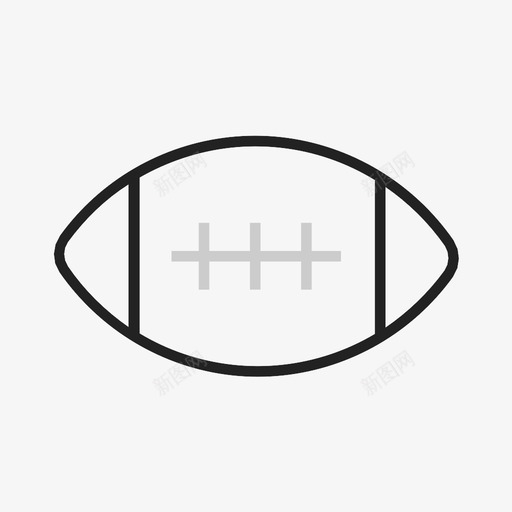 橄榄球比赛运动图标svg_新图网 https://ixintu.com 团队 橄榄球 比赛 运动