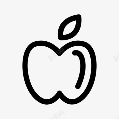 苹果水果甜点图标图标