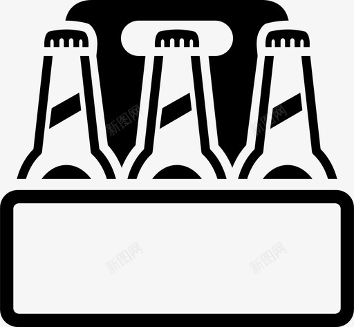 啤酒包啤酒瓶工艺啤酒图标svg_新图网 https://ixintu.com 包装 啤酒包 啤酒瓶 工艺啤酒 生啤酒 食品和饮料