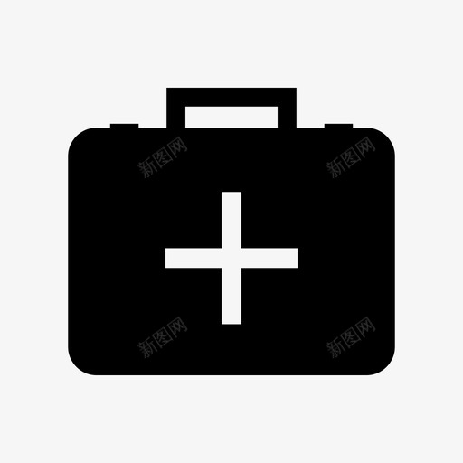 急救箱护理医院图标svg_新图网 https://ixintu.com 医院 急救箱 护理 药品 药房