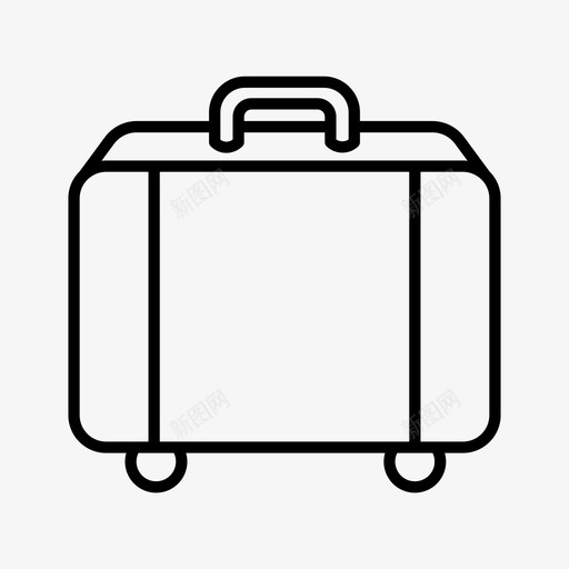 手提箱行李日记图标svg_新图网 https://ixintu.com 手提箱 旅行 日记 行李