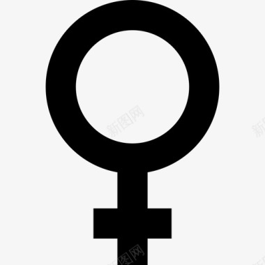 女性性别标志形状网络图形界面图标图标